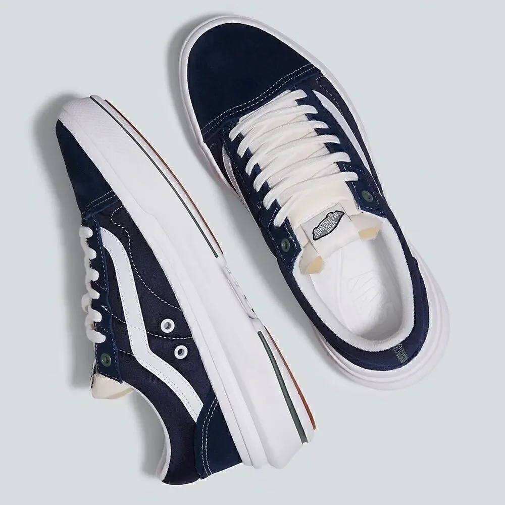 Vans Pop Color Old Skool Overt CC Shoe Dress Blue mens size 8.5 (womens size 10)